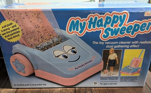 Vintage toy happy sweeper - happy,