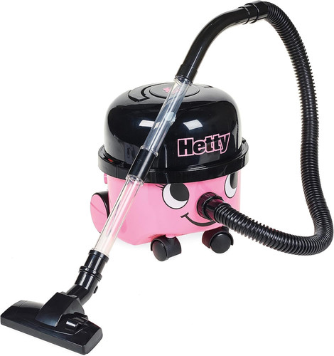 Casdon hetty pink toy vacuum - hetty,