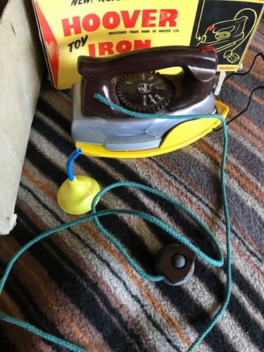 Vintage toy iron - , hoover