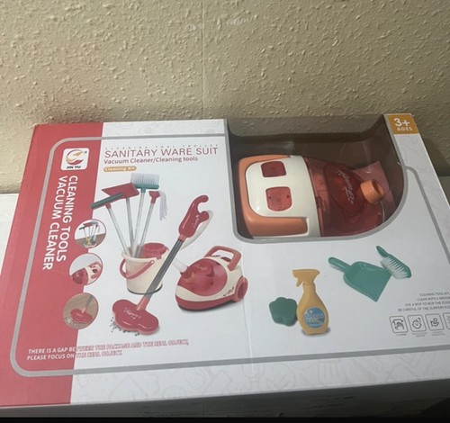 Kids toy vacuum cleaner set - vacuum,
